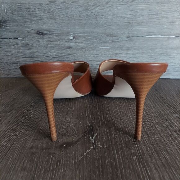 NEW Ayesha Curry x JustFab Audre Stiletto Heeled Mule Sandal Size 10 - Picture 5 of 9